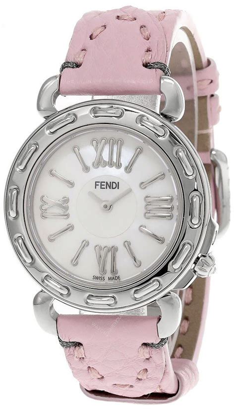 fendi ladies watch pink dial|pink dialed watches.